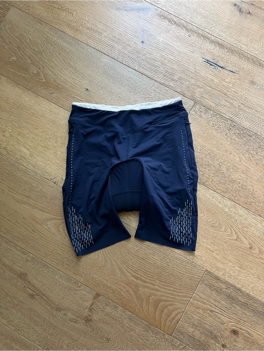 BALEAF Women’s Padded Cycling Shorts M Navy Gel Pro Bike Shorts Zip Pockets